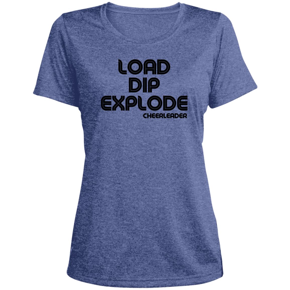 Explode Heathered Short Sleeved Shirts