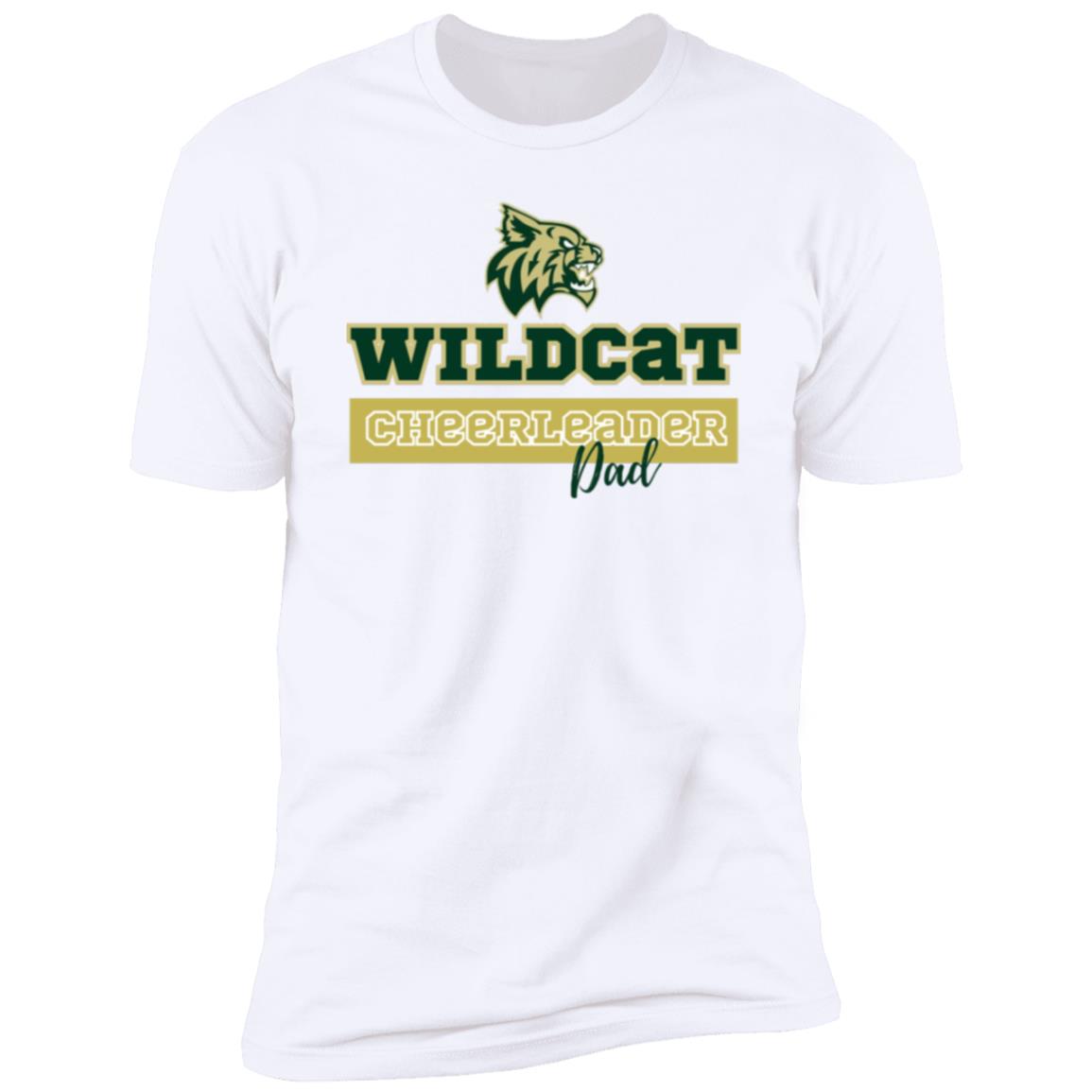 2024-25Wildcat Dad's Short Sleeve (Black Writing)