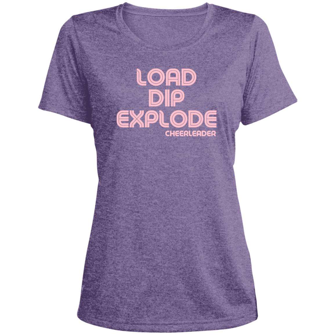 Explode Heathered Short Sleeved Shirts