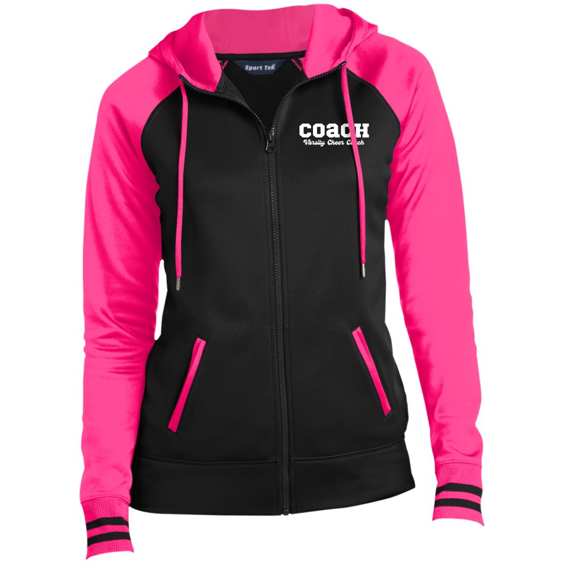 Varsity Cheer Coach full zip hoodie