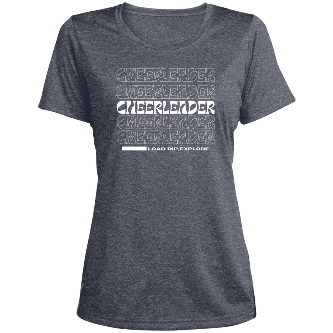 Cheerleader Heather Short Sleeve Shirts