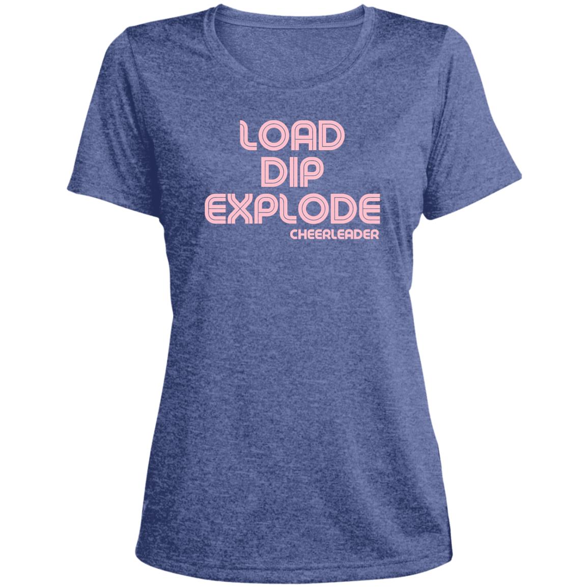 Explode Heathered Short Sleeved Shirts