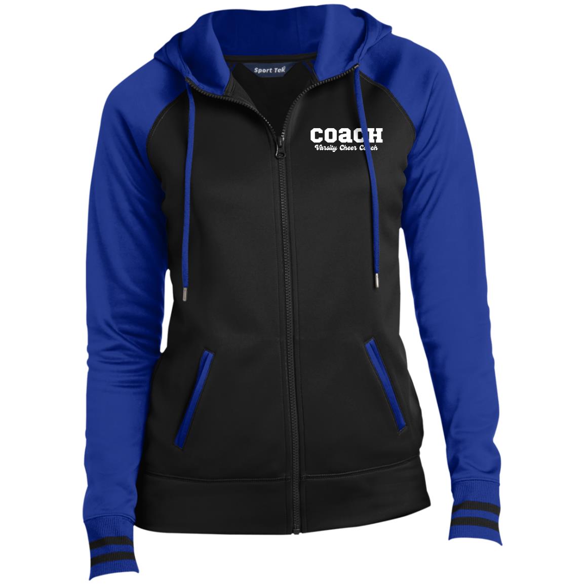 Varsity Cheer Coach full zip hoodie