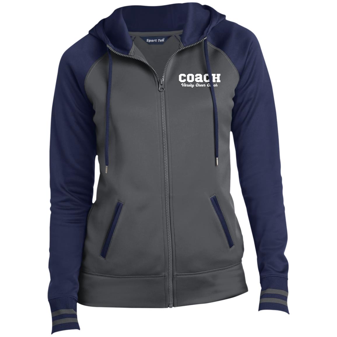 Varsity Cheer Coach full zip hoodie