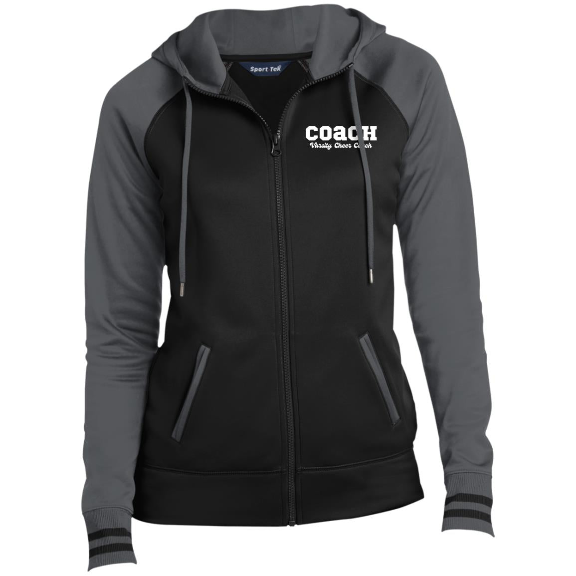 Varsity Cheer Coach full zip hoodie