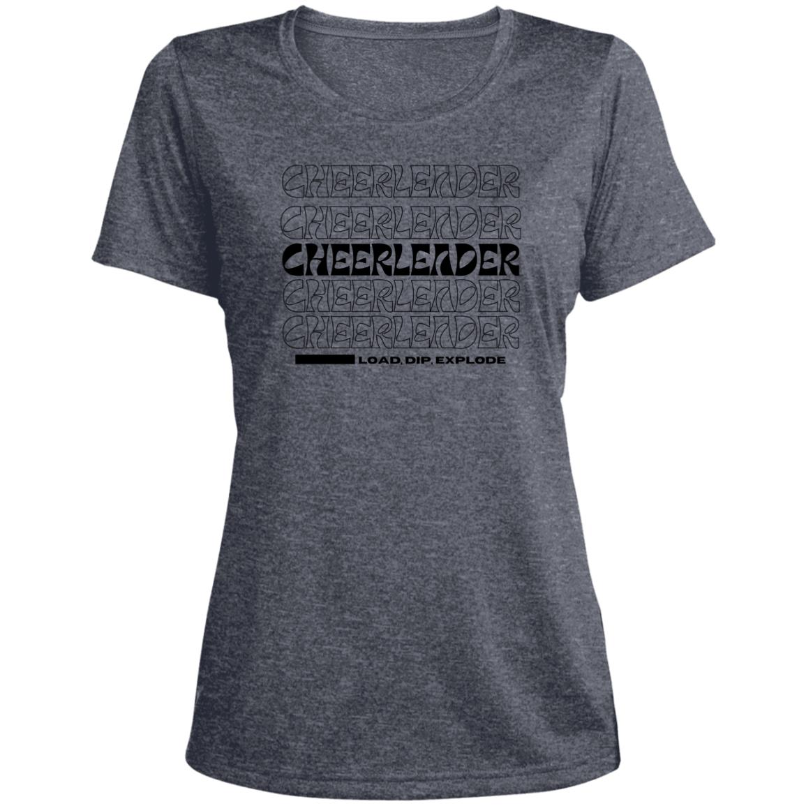 Cheerleader Heather Short Sleeve Shirts