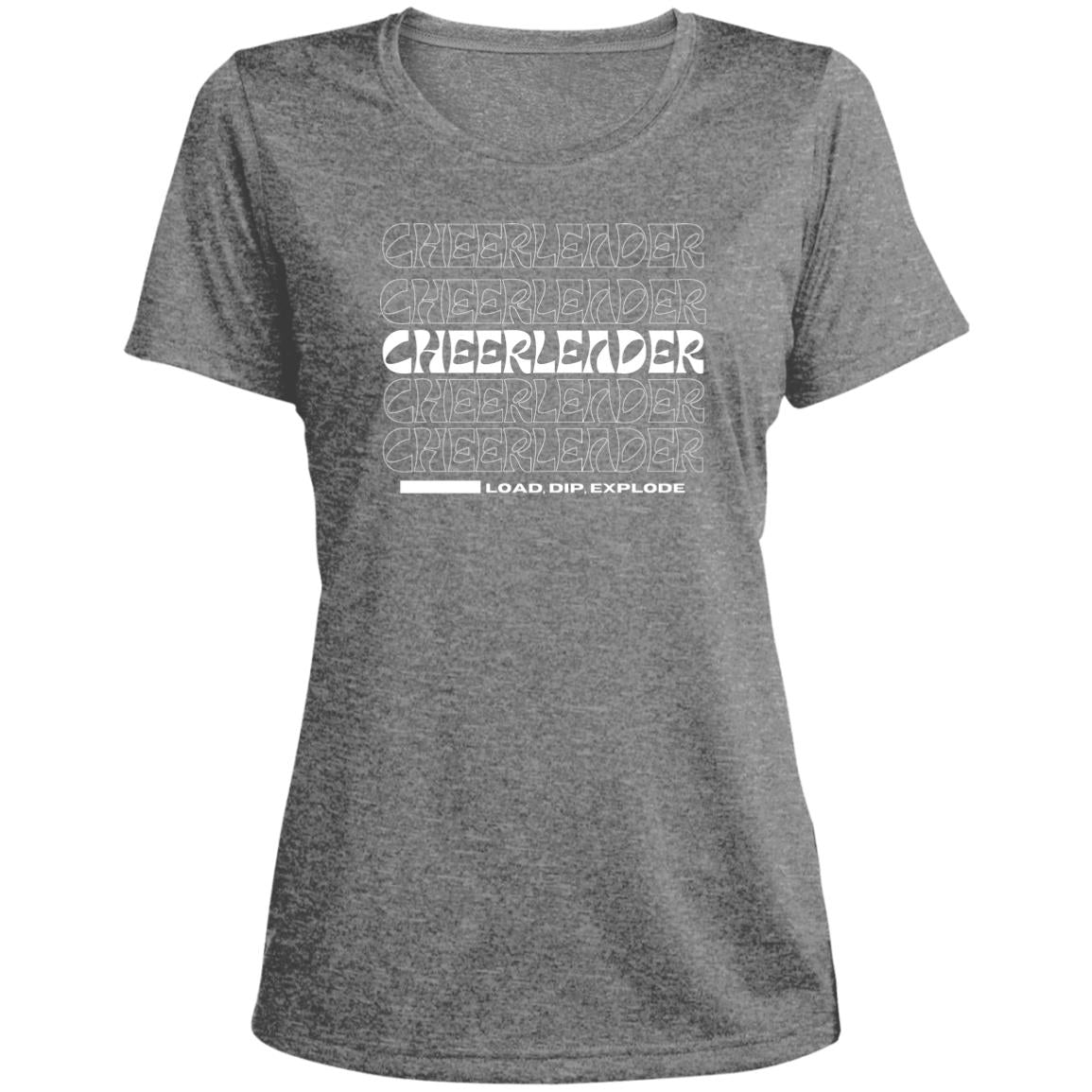 Cheerleader Heather Short Sleeve Shirts